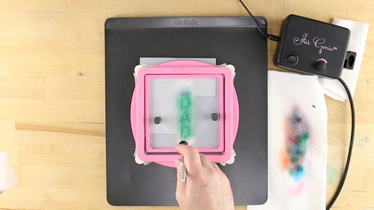 Prevent Color "Bleeding" When Airbrushing Cookies