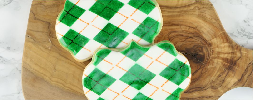How to Make Argyle Cookies for St. Patrick's Day!