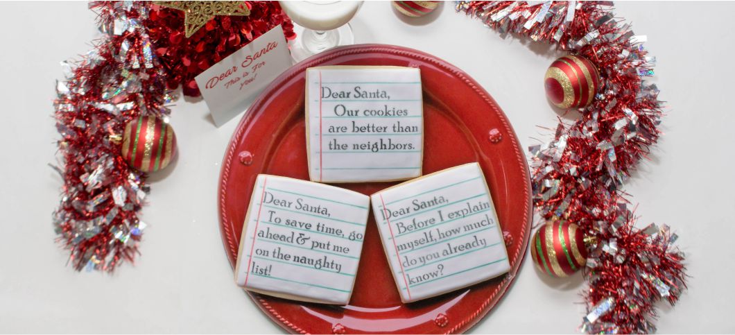 Make Fun "Dear Santa" Cookies for the Holidays