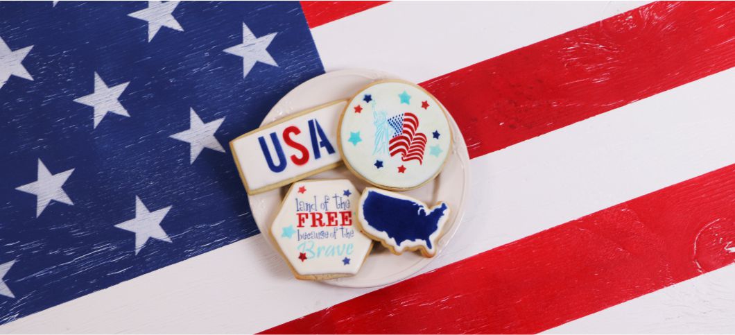 Make Patriotic Cookies for the 4th of July