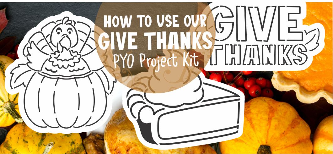 🍂 Paint-Your-Own Thanksgiving Cookies with the Give Thanks Project Kit🍗