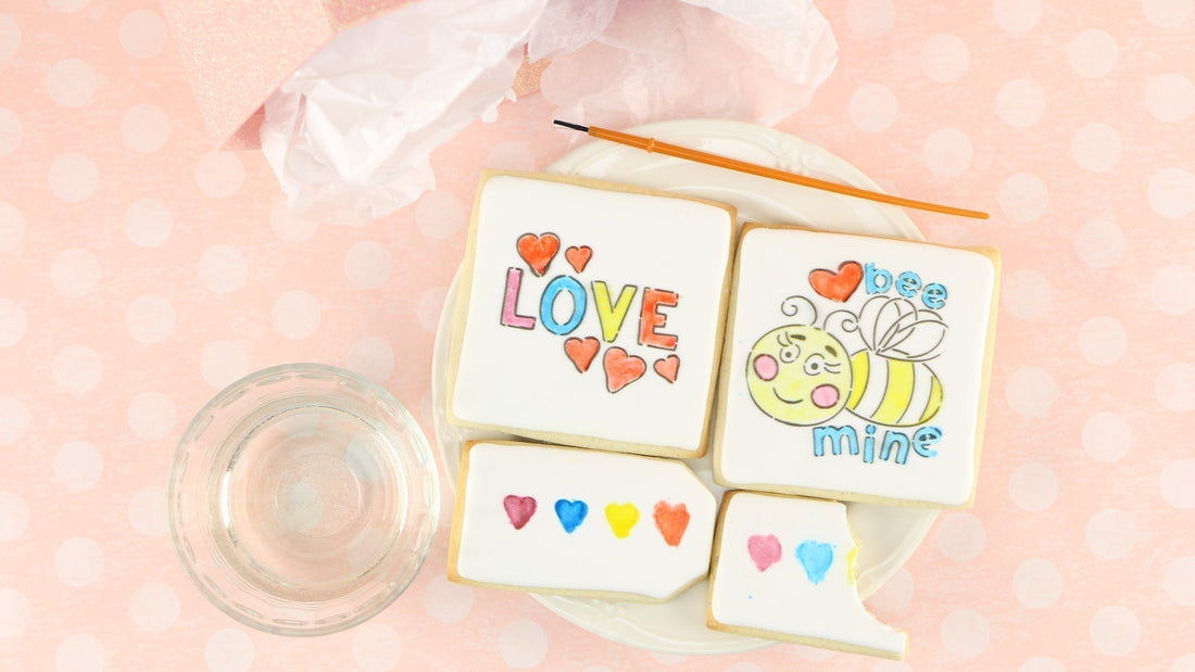 How to Make Valentine's Day PYO Cookie Goodie Bags