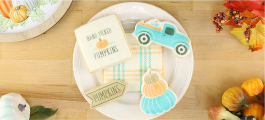 Fun Pumpkin Patch Cookies for Fall