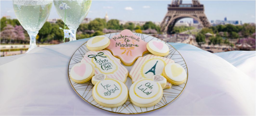 How to Make Cookies for a French Theme Bridal Shower