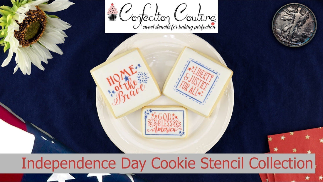 Americana Theme Cookies for Independence Day