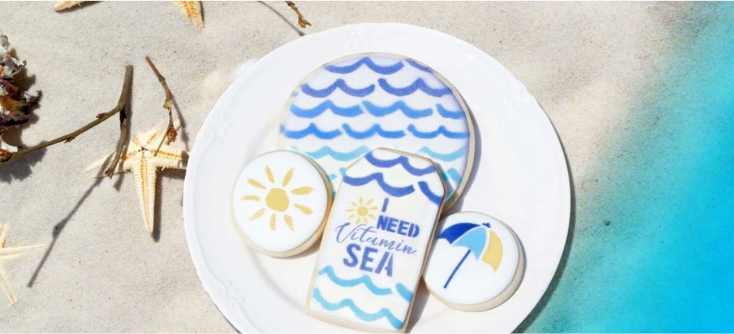 Decorate Adorable Beach Day Cookies!