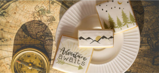 Feeling Adventurous? Decorate Wanderlust theme cookies!