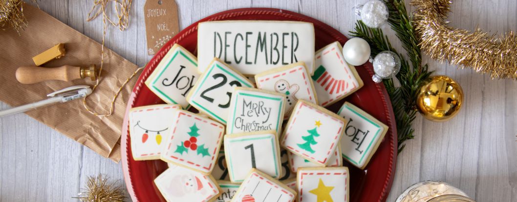 Christmas Advent Calendar Confection Collection by Confection Couture