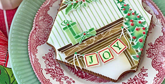 Julia's October 2020 Stencil Release - To All A Good Night