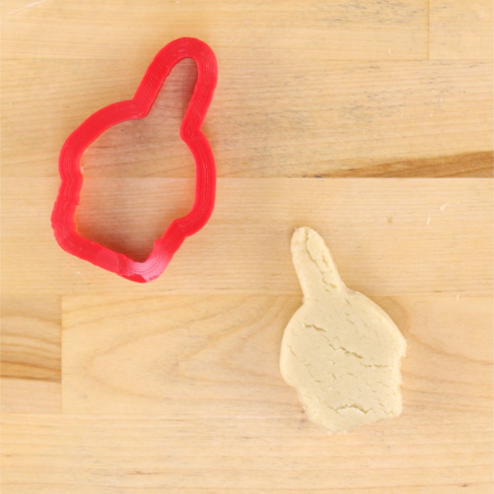 Cupcake Shaped Cookie Cutter for Making Birthday Cookies