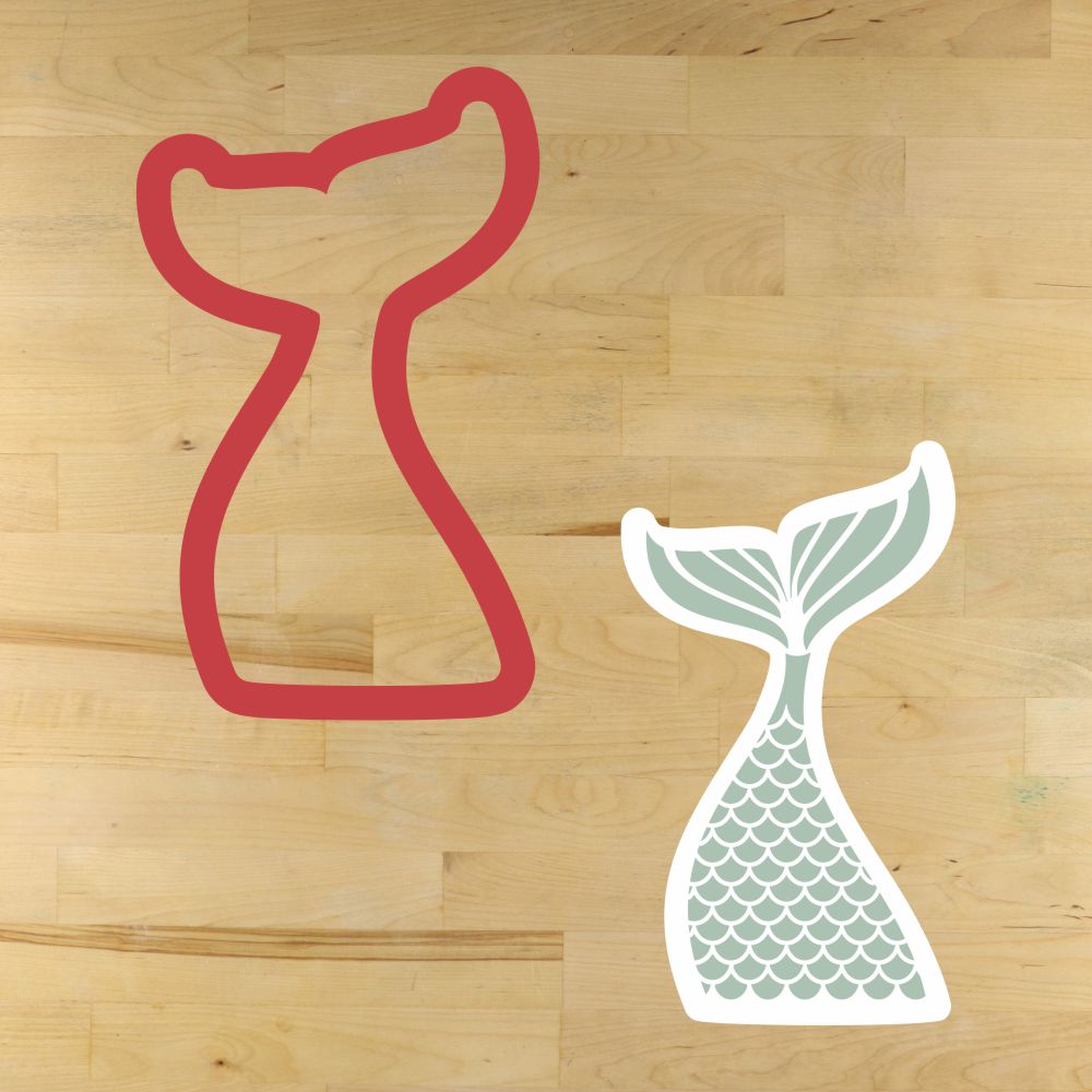 Mermaid Tail Cookie Cutter