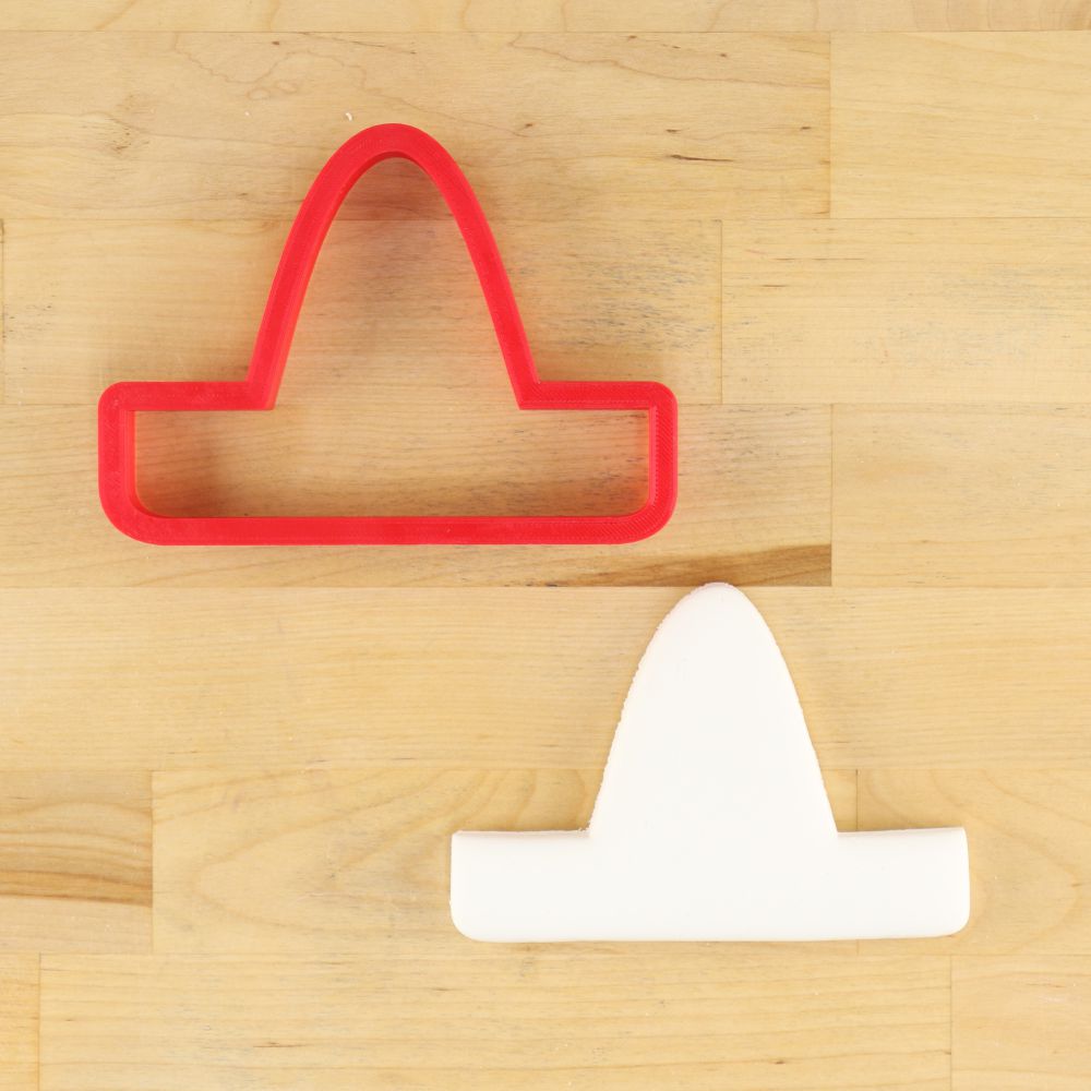 Sombrero Hat Cookie Cutter for Making Cinco De Mayo Cookies