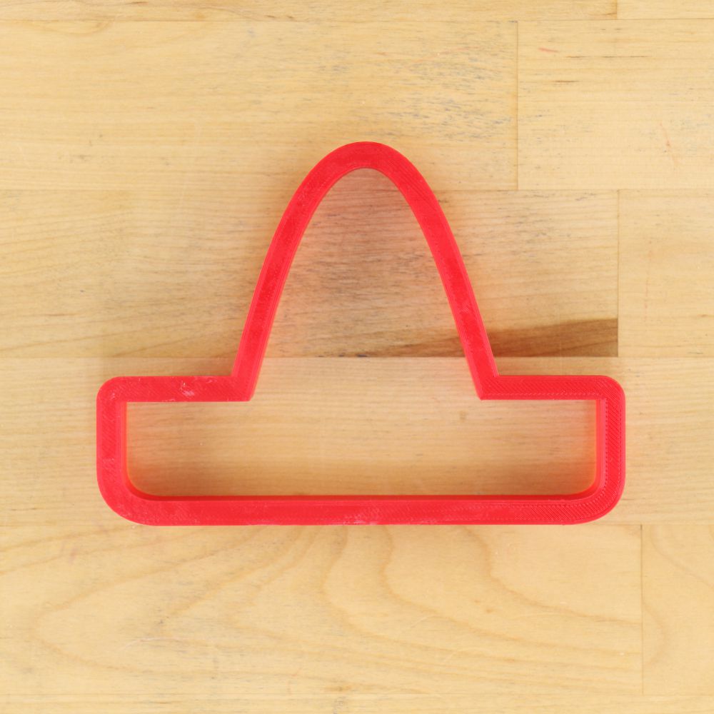 Sombrero Hat Cookie Cutter for Making Cinco De Mayo Cookies
