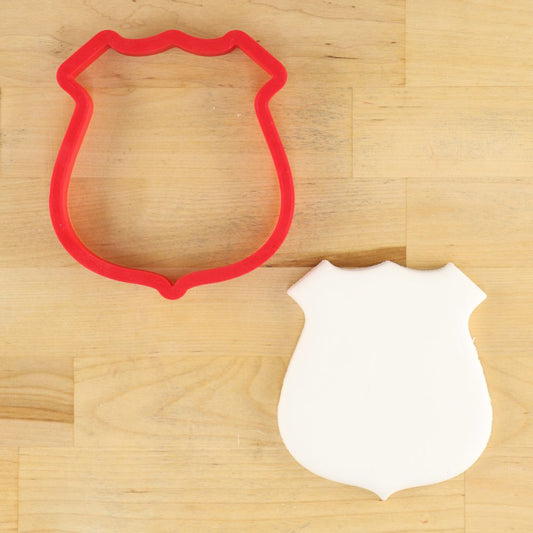Police Badge Cookie Cutter