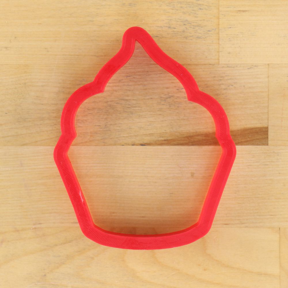 Birthday Cupcake Cookie Cutter