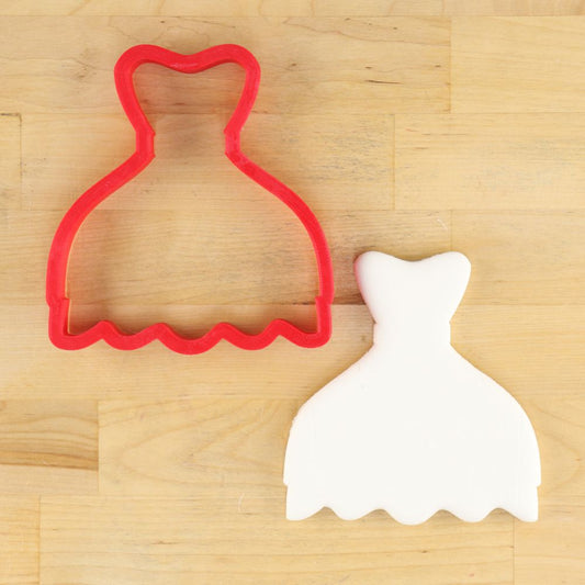 STRAPLESS DRESS COOKIE CUTTER