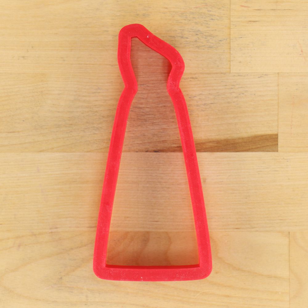 One Shoulder Dress Cookie Cutter
