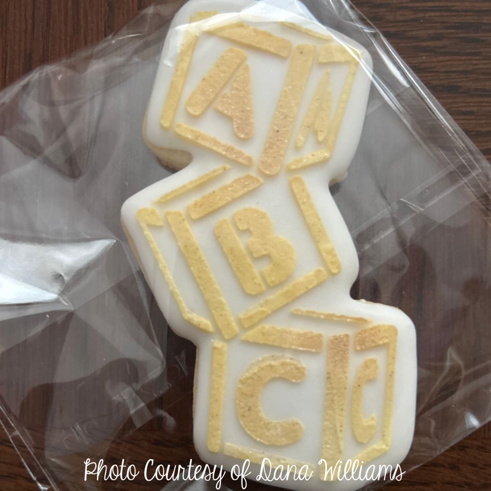 Baby Blocks Cookie Stencil