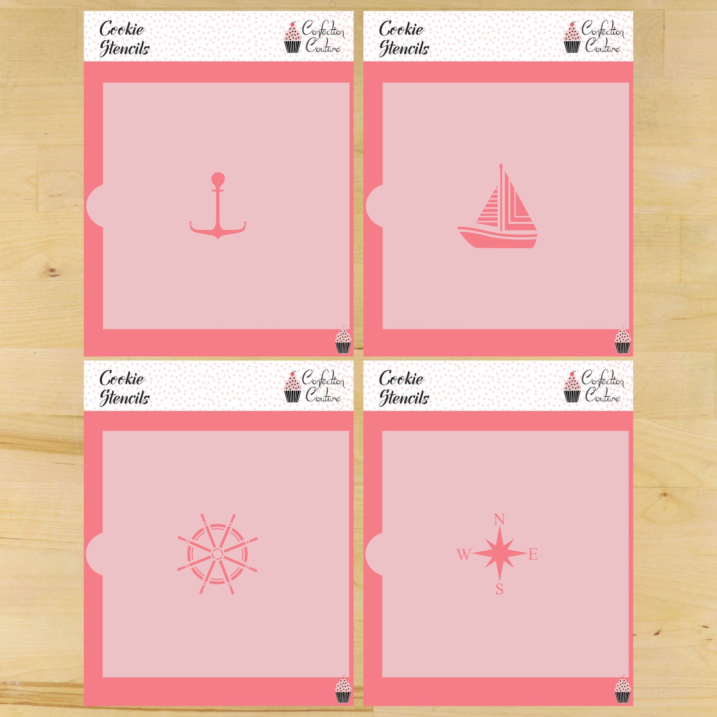 Sailor's Life Cookie Stencil