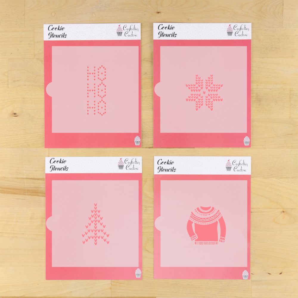 Scandinavian Sweater Cookie Stencil