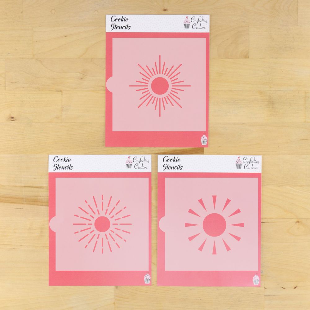 Sunshine Cookie Stencils