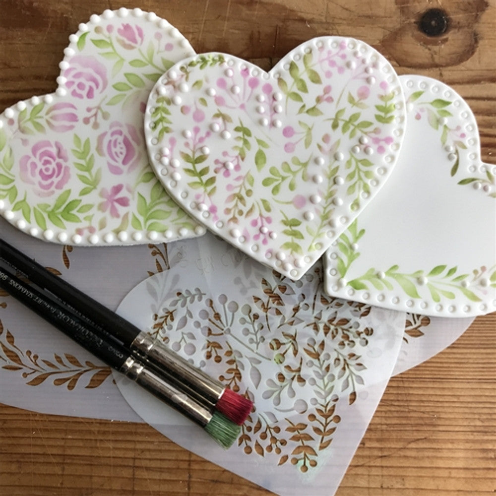 Vintage Hearts Cookies