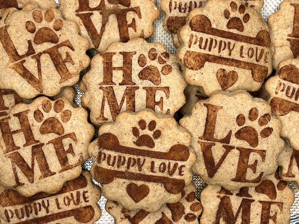 Puppy Love Cookie Stencil Set by Designer Stencils Dog Biscuits