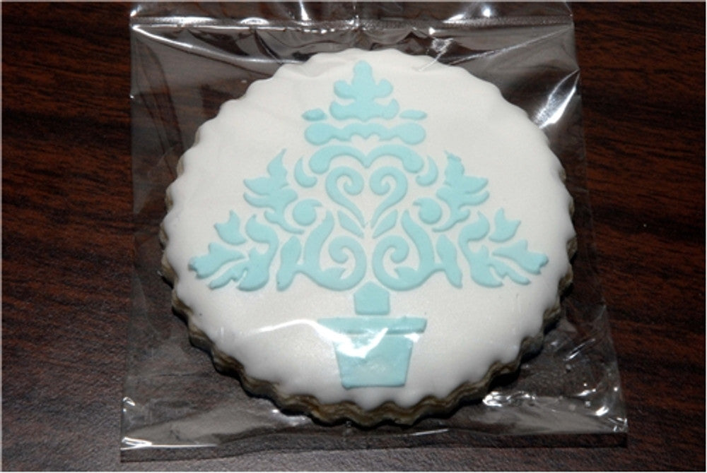 Christmas Round Cookie Stencil Set by Designer Stencils