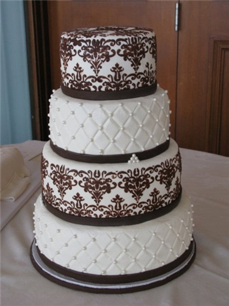 Lace Cake Stencil Set by Designer Stencils Cake