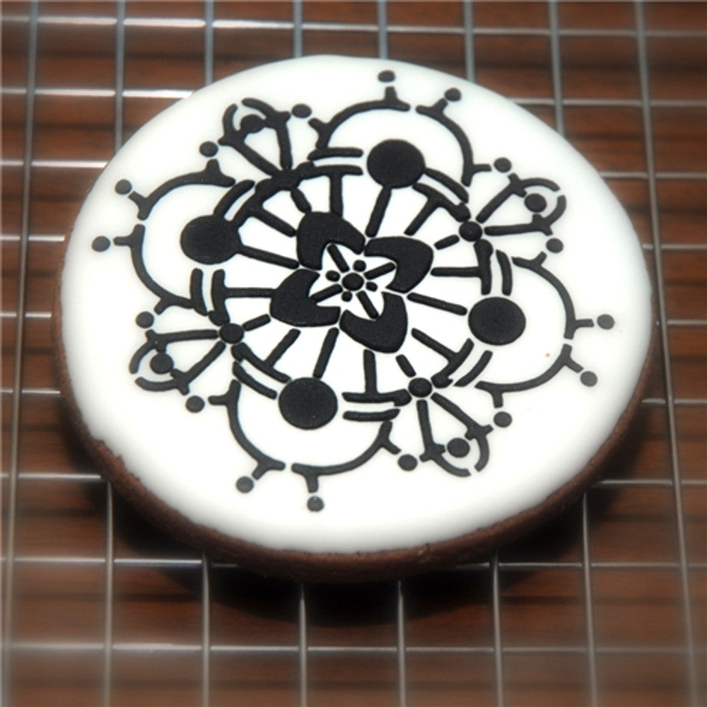 Victorian Crochet Cake or Cookie Stencil Set by Designer Stencils Cookie