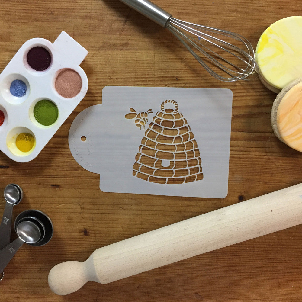 Bee Skep Cake Stencil by Designer Stencils