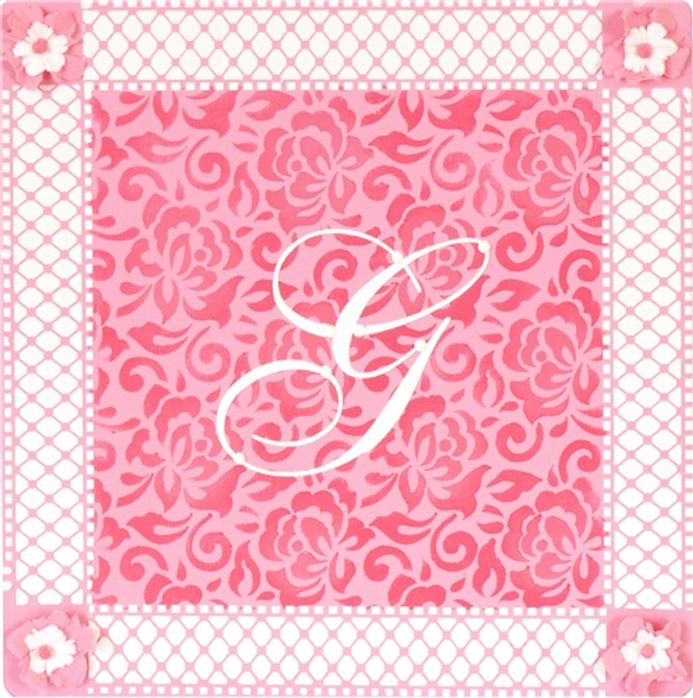 Chantilly Miniprint Cake and Cookie Stencil by Designer Stencils Cookie