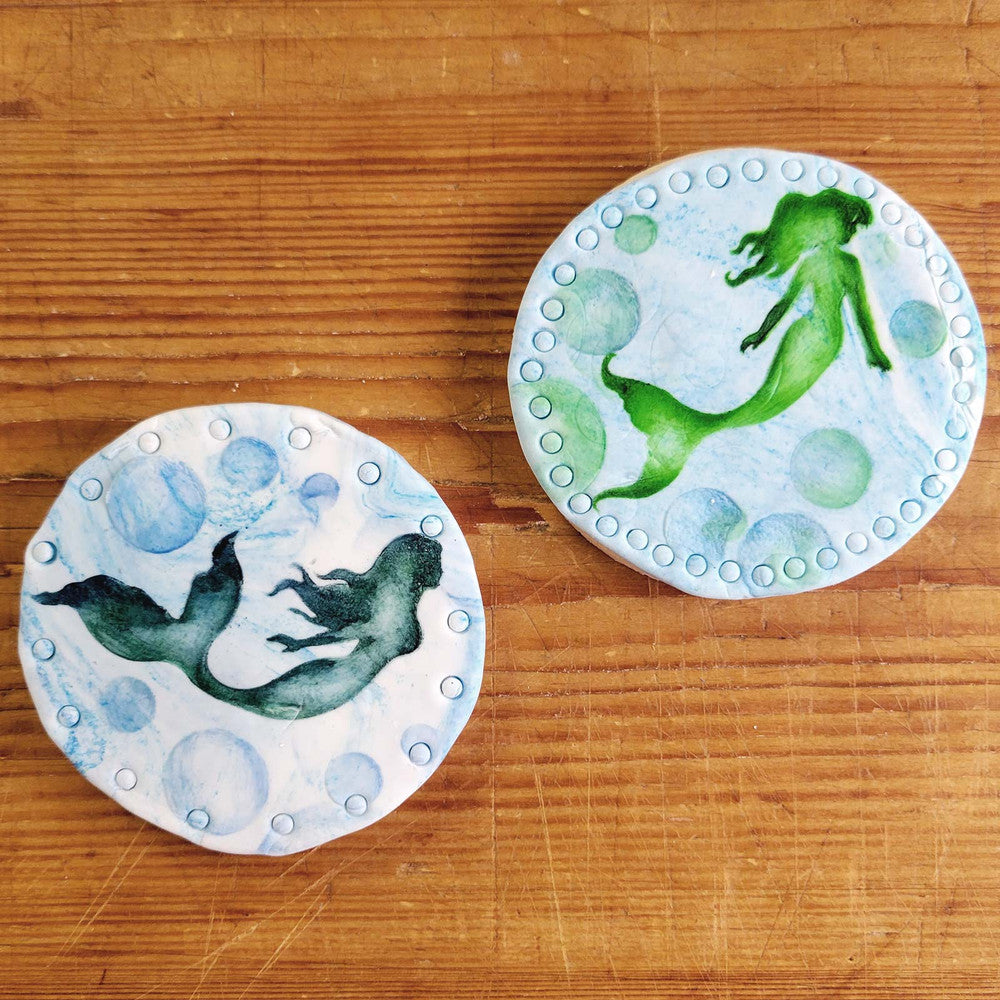 Mermaids Cookie Stencil by Designer Stencils