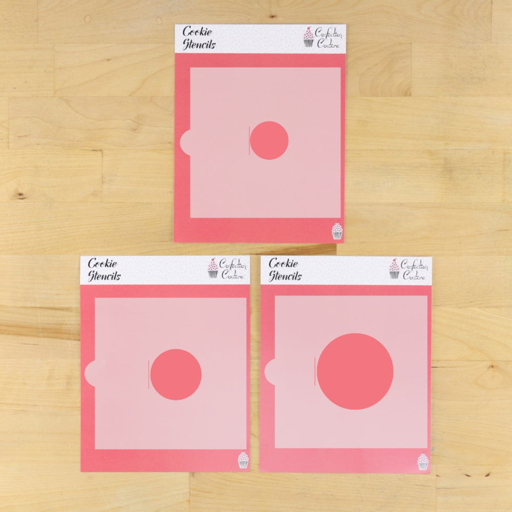 Stencil Adapters for Round Cookie Stencils