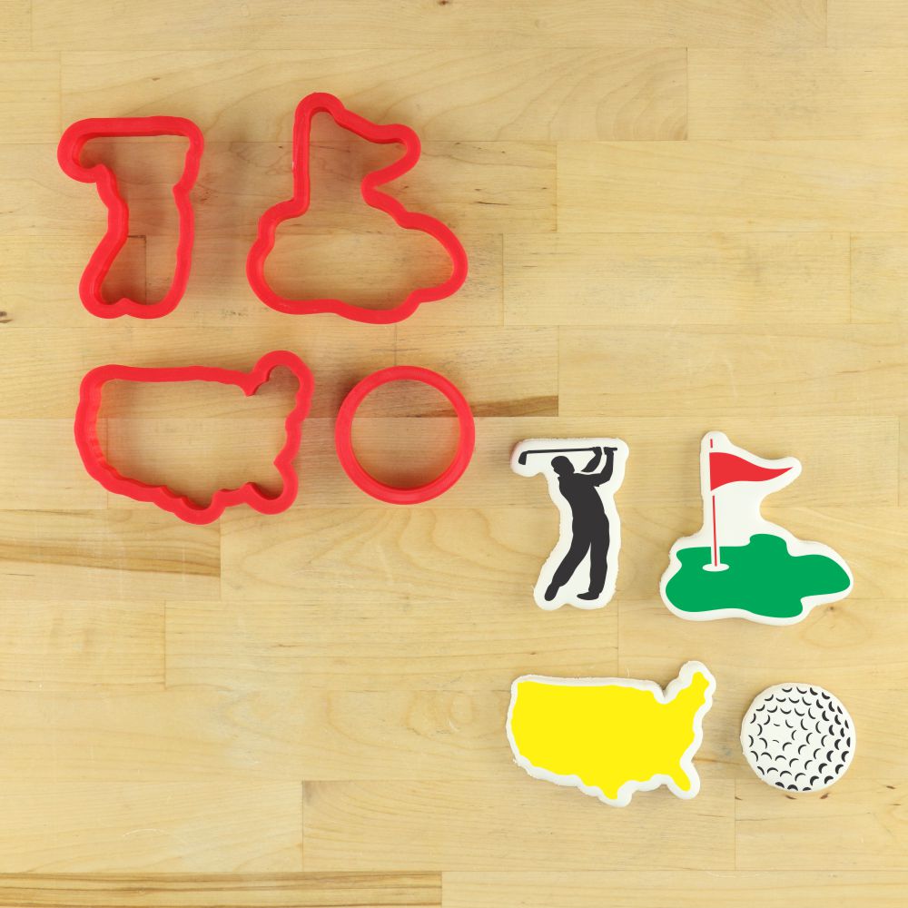 Mastered It Golf Cookie Stencil Kit
