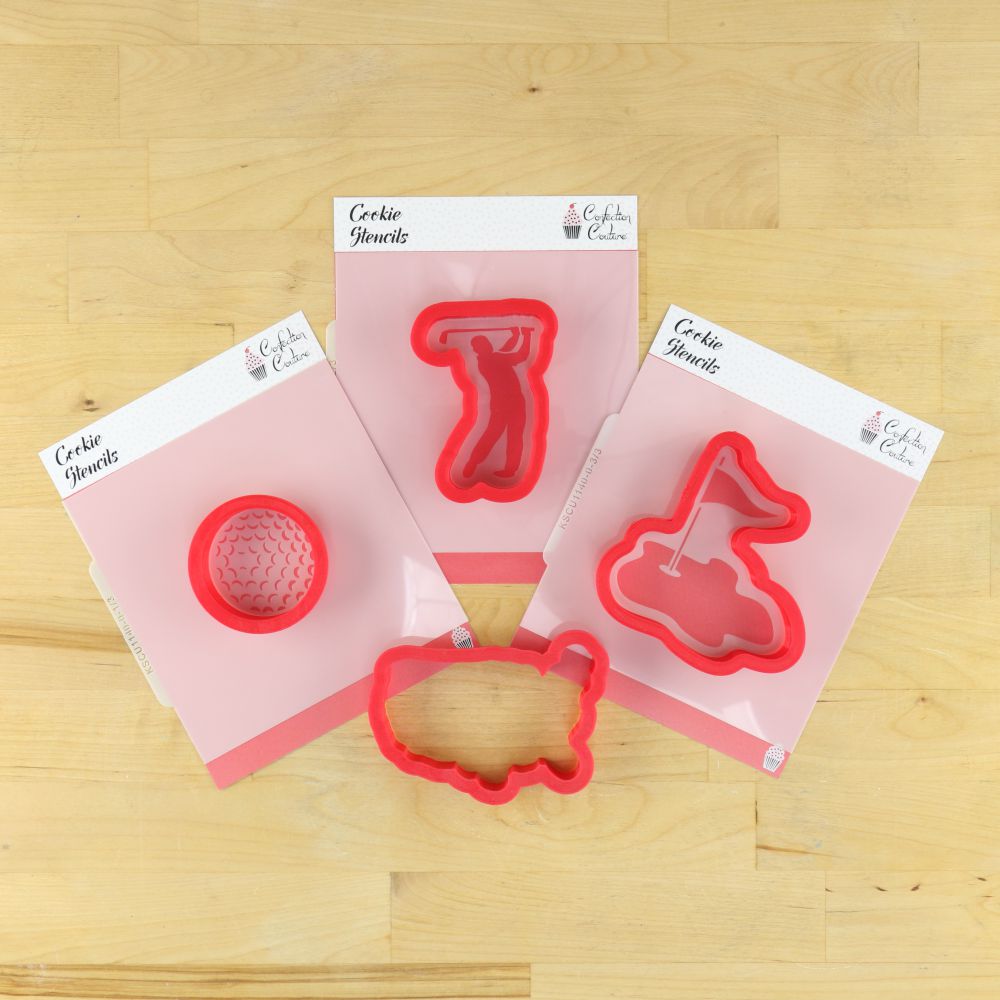 Mastered It Golf Cookie Stencil Kit