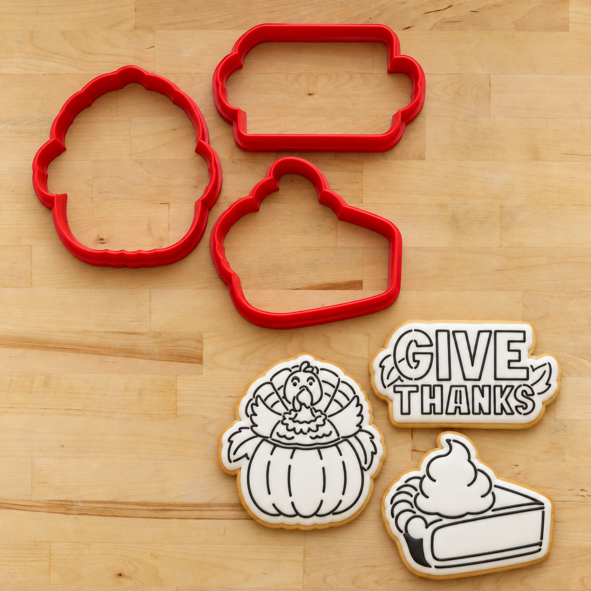 Give Thanks Cookie Decorating Project Kit