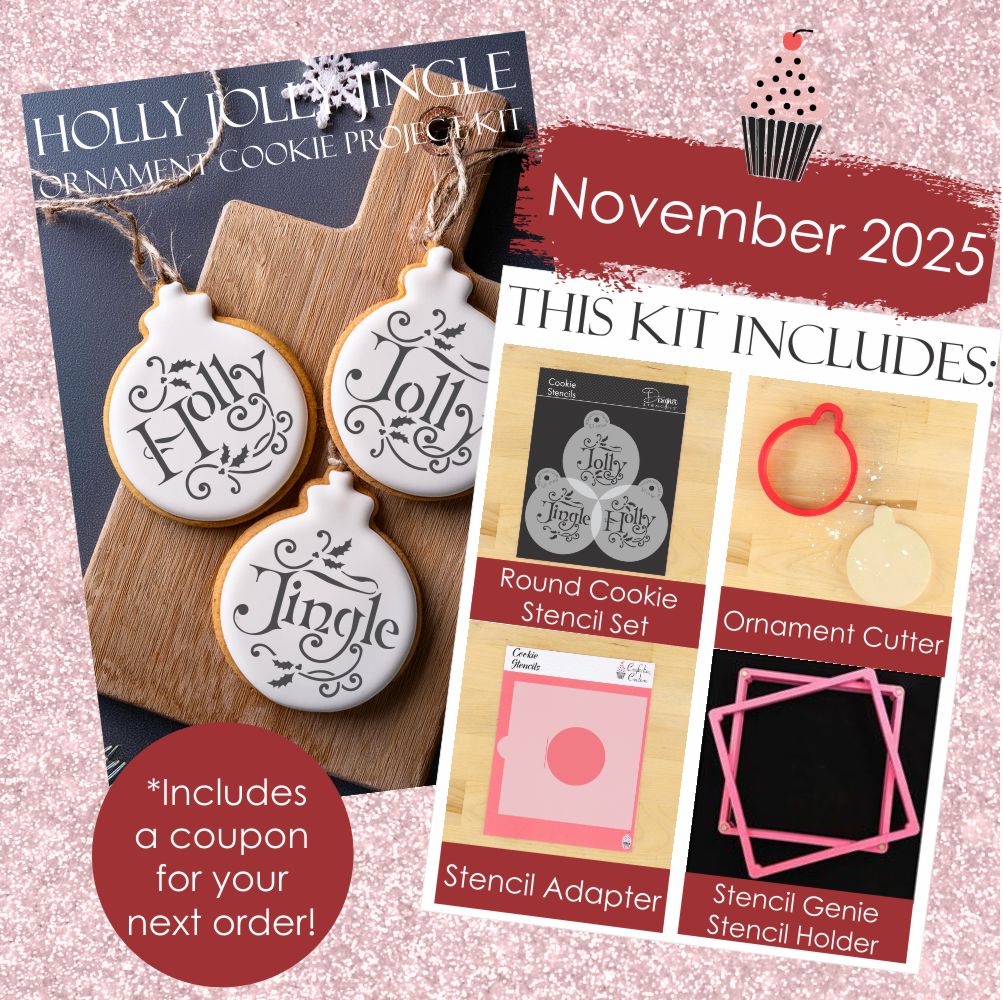 Holly Jolly Jingle Cookie Decorating Project Kit