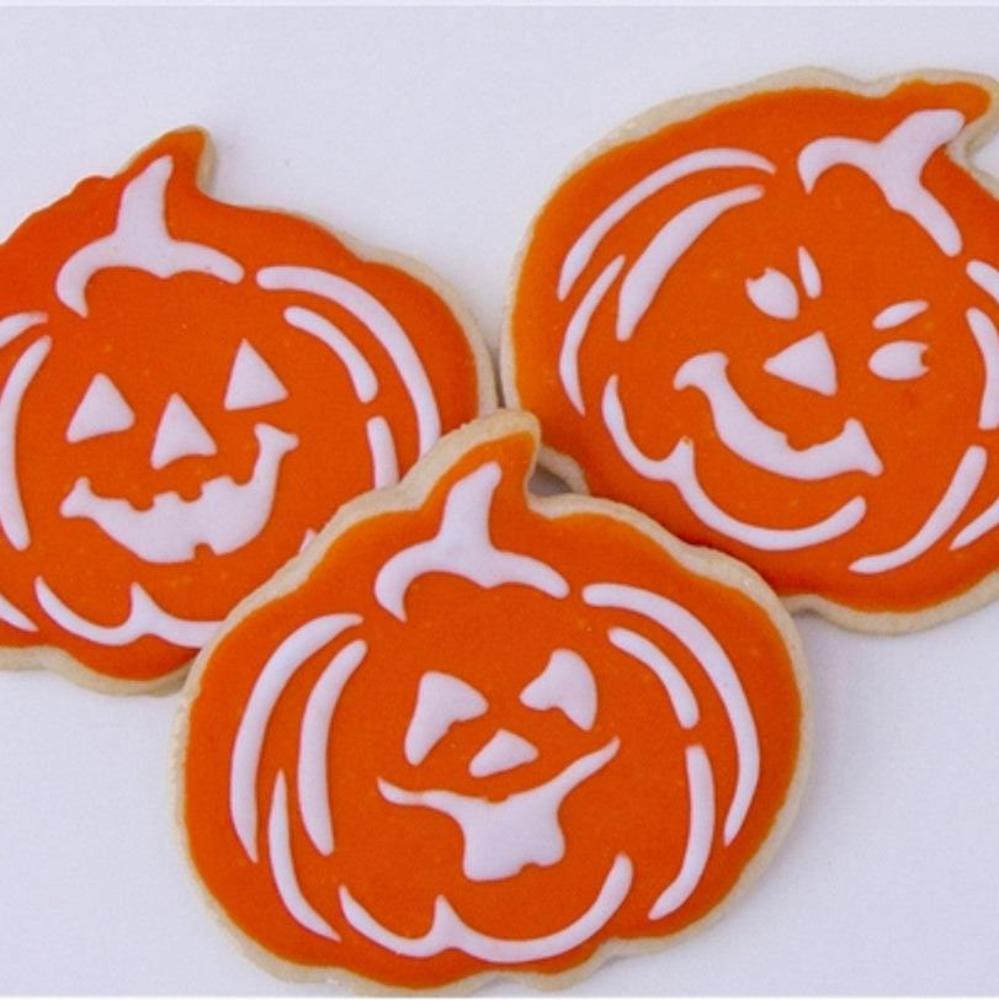 Jack-o-Lantern Stencil Set and Cookie Cutter Set