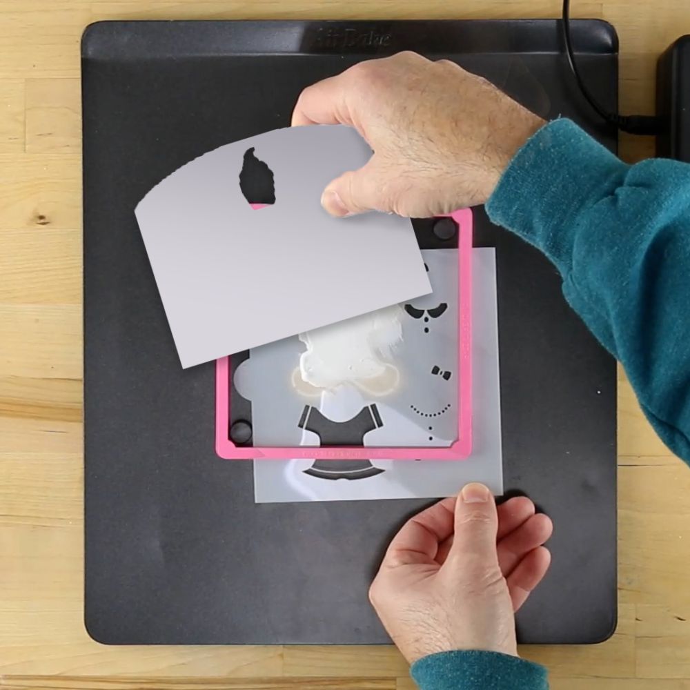 How to Use the Cookie Stencil Scrapers 3 Pc Set
