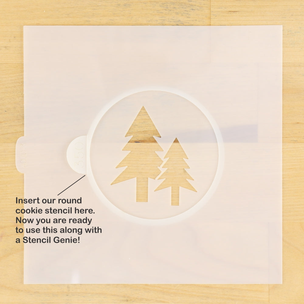 How to use a stencil adapter for round cookie stencils