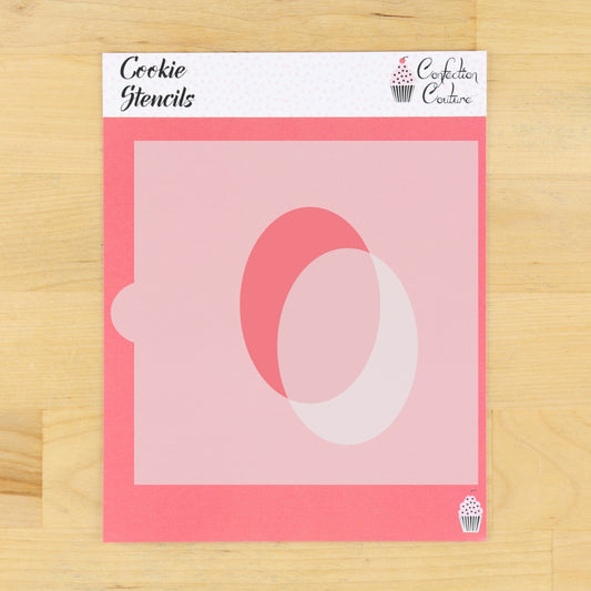 Oval Blocker Stencils for Cookies