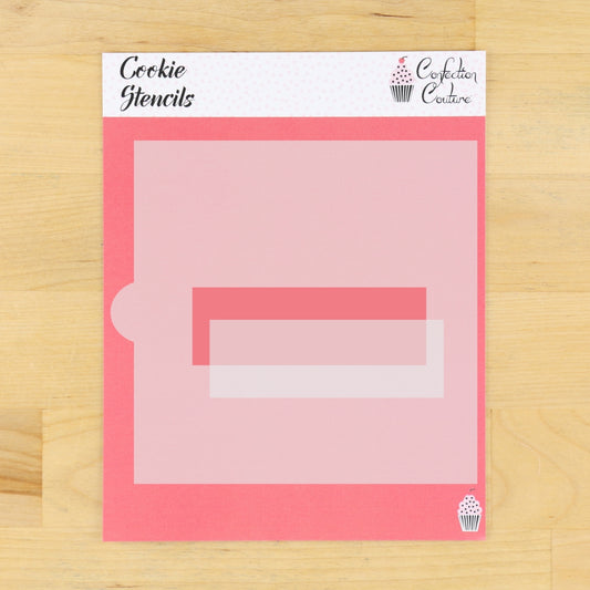 Rectangular Blocker Stencils for Cookies