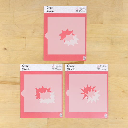 Comic Book Speech Bubble Blocker Stencils