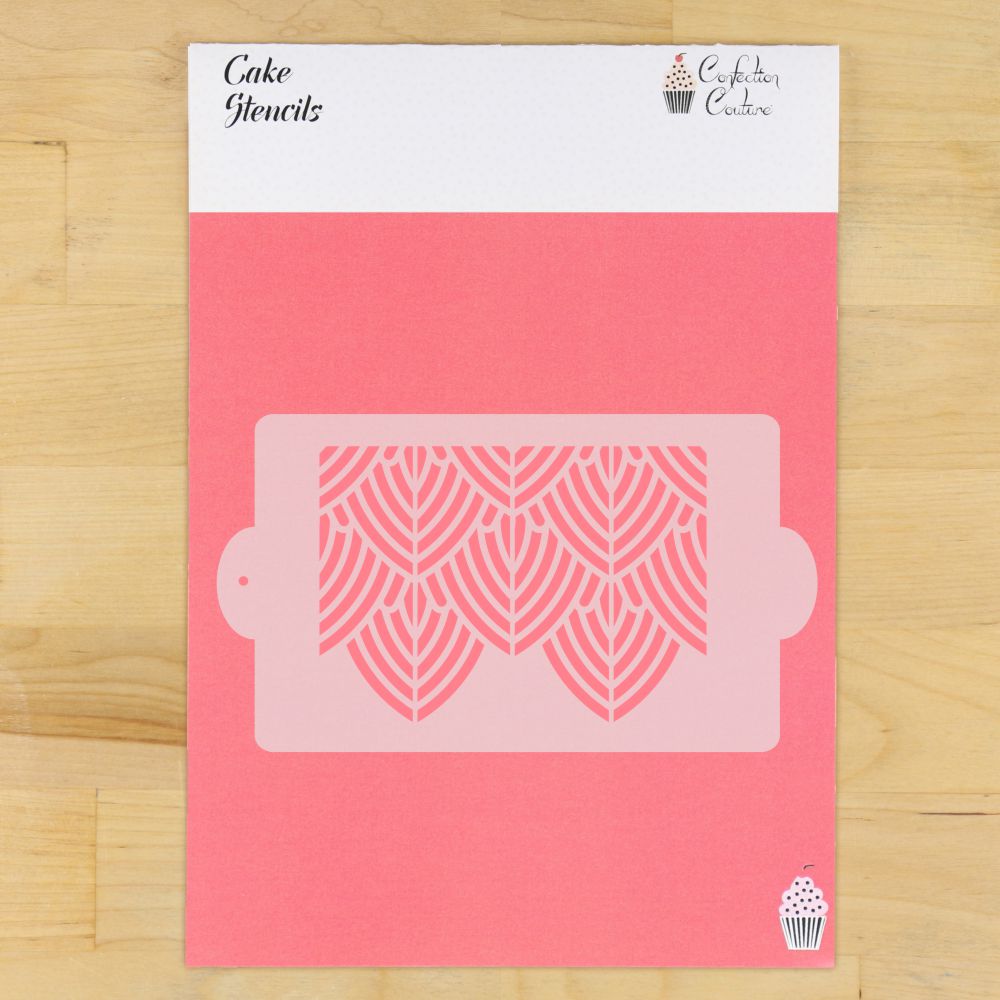 Edison Lace Cake Stencil for smaller cakes