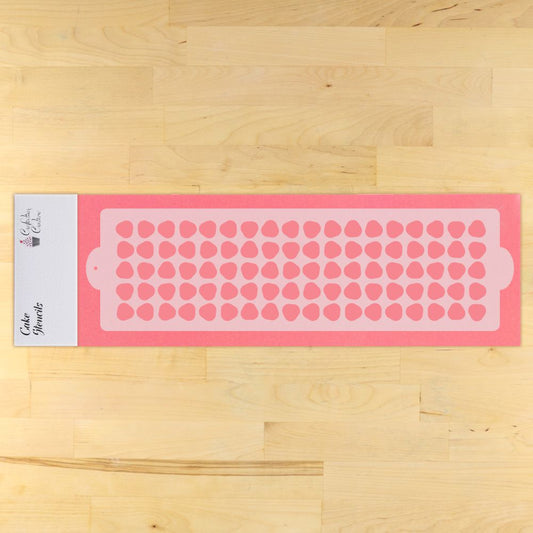 Marquee Dots Cake Side Stencil