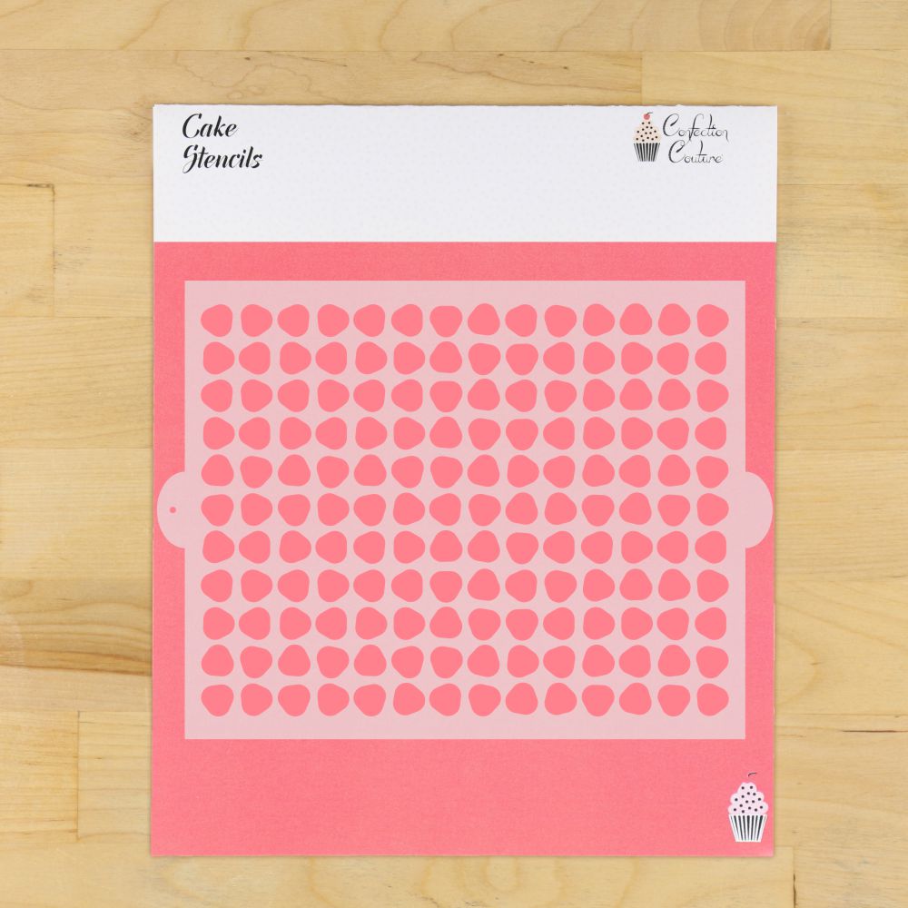 Marquee Dots Cake Side Stencil