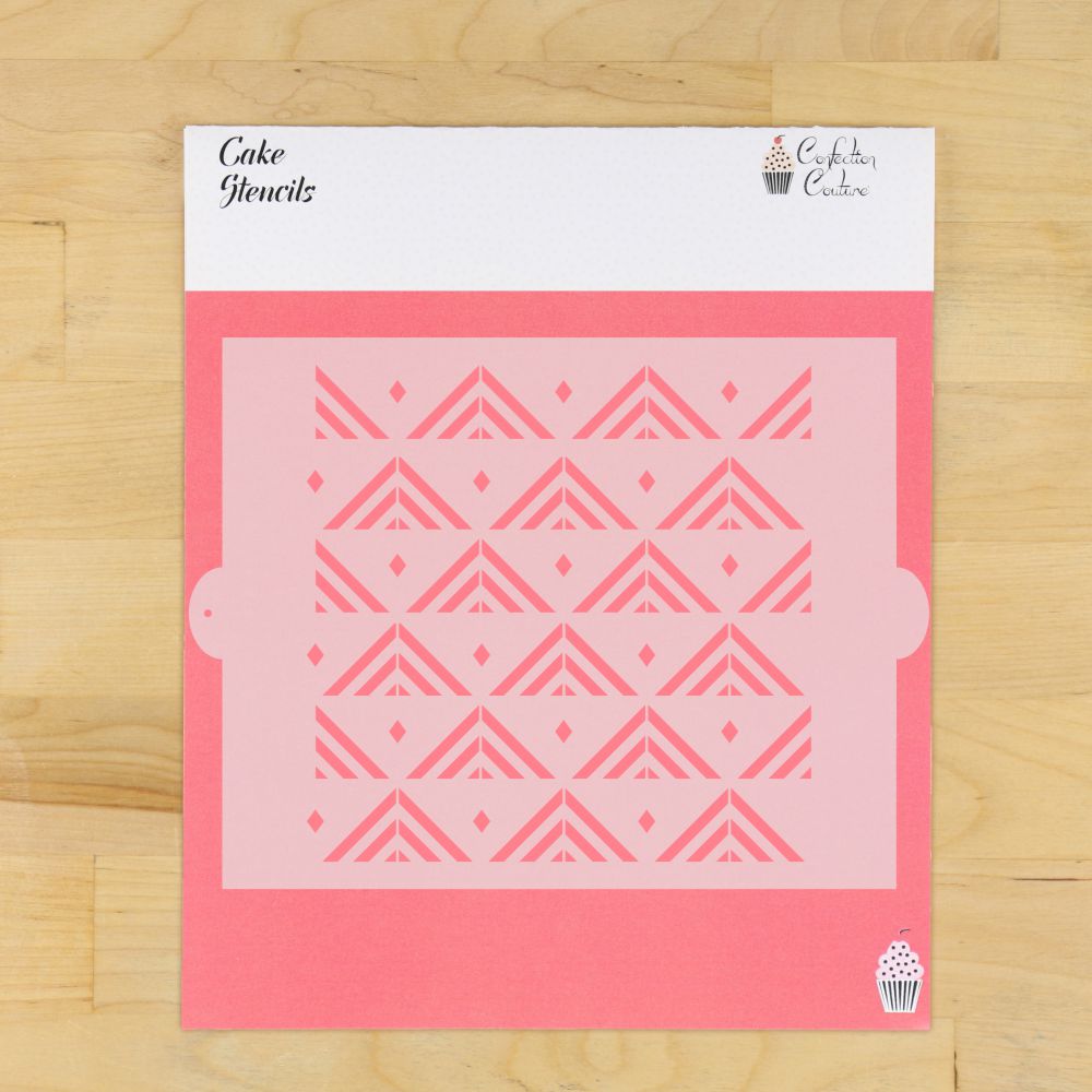 Chatwal Cake Side Stencil