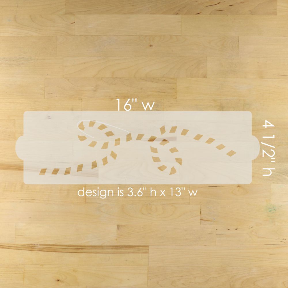 Rope Cake Side Stencil