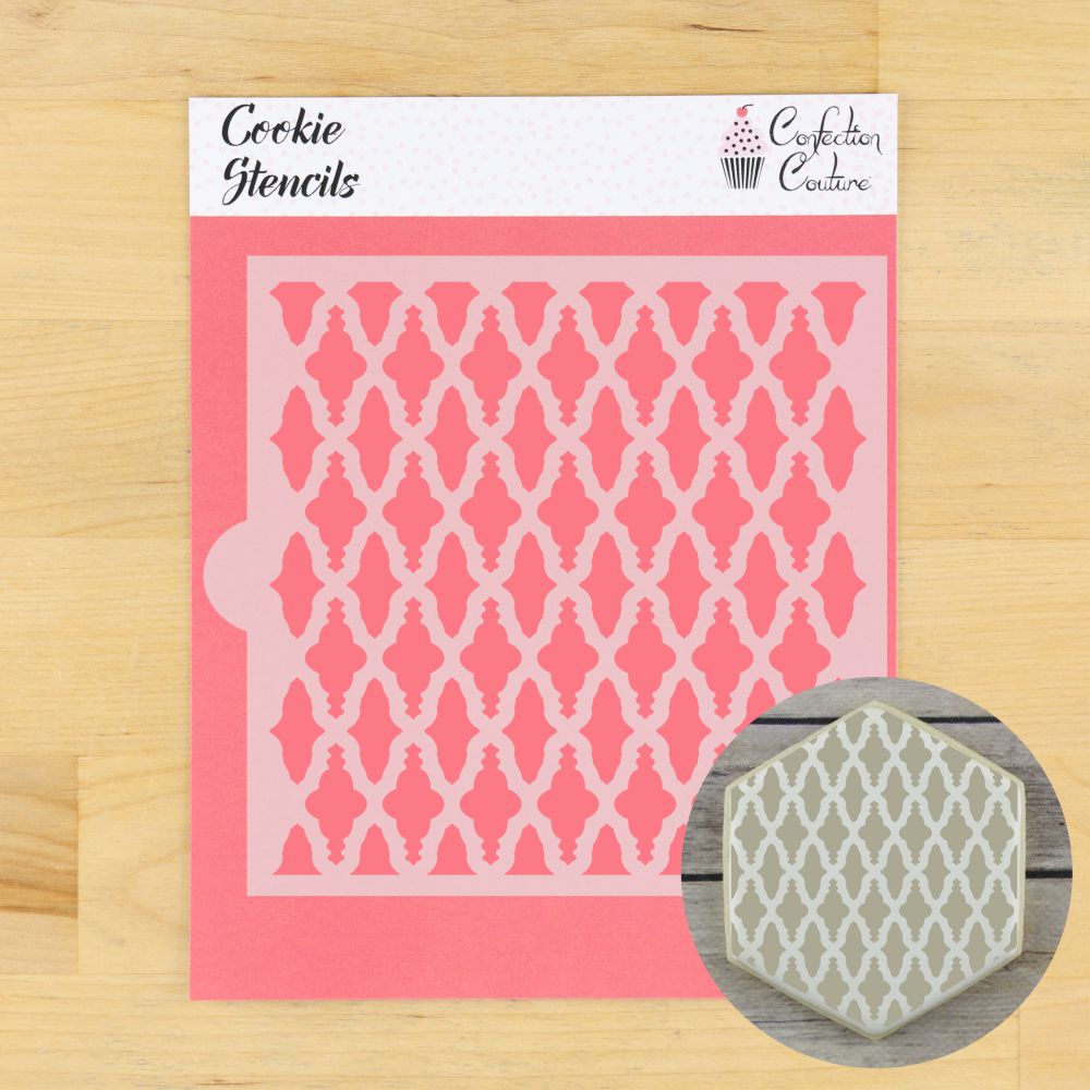 Nador Background Cookie Stencil